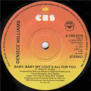 Deniece Williams - Baby, Baby My Love's All For You download free