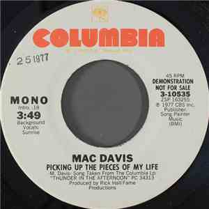Mac Davis - Picking Up The Pieces Of My Life download free