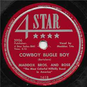 Maddox Bros. and Rose - Cowboy Bugle Boy / Texas Guitar Stomp download free
